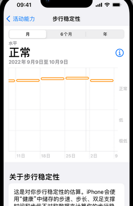 渔洋镇iPhone手机维修如何在iPhone开启'步行稳定性通知'