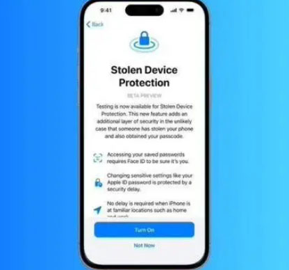 渔洋镇苹果授权维修店分享被盗设备保护功能开启方法 