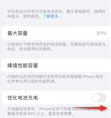 渔洋镇苹果15维修分享iPhone15充电到80%就充不进电了怎么办 