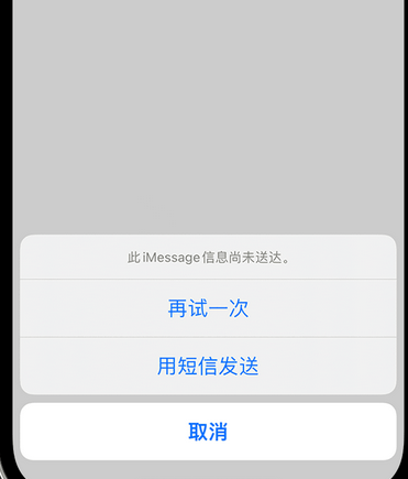 渔洋镇apple维修iPhone上无法正常发送iMessage信息