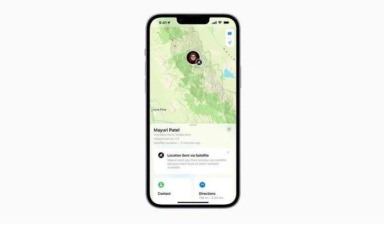 渔洋镇苹果14维修分享iPhone14系列中 FindMy功能通过卫星分享位置方法教程 