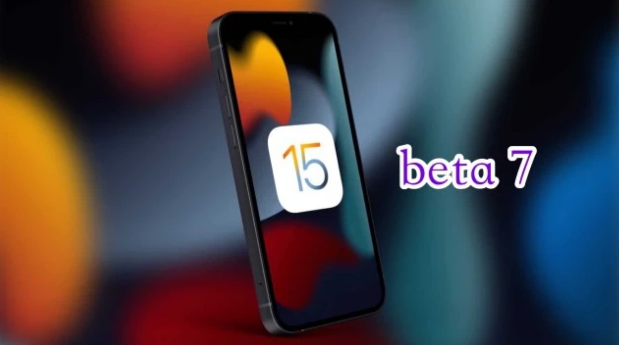 渔洋镇苹果手机维修分享iOS15 Beta7修复了哪些内容 