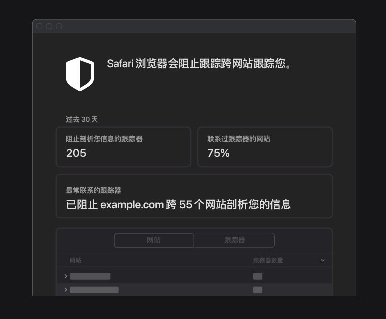 渔洋镇苹果手机维修分享如何在 Safari 浏览器中查看和打开隐私报告 