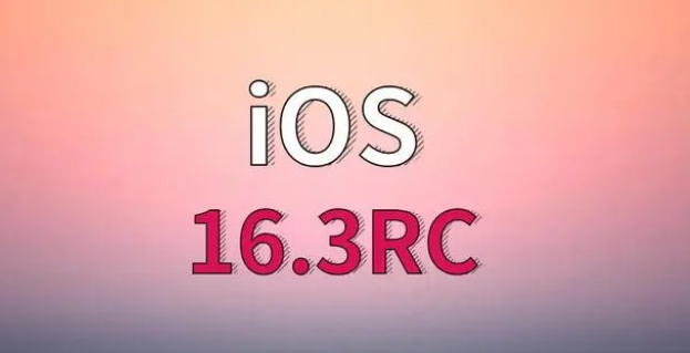 渔洋镇苹果手机维修分享iOS 16.3 RC版升级_iOS 16.3 RC版一键刷机教程 